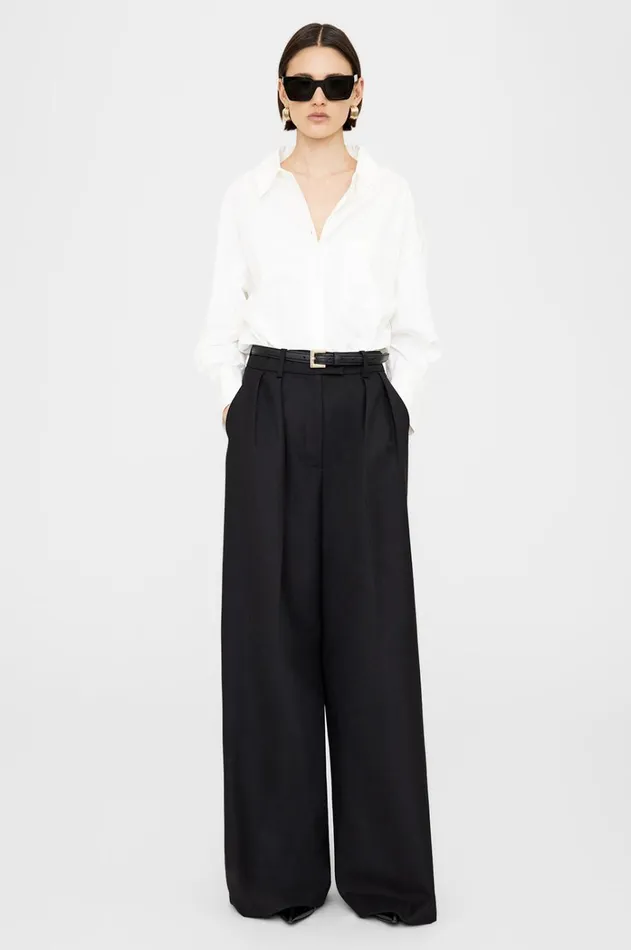 Shirts Women ANINE BING Mika Shirt In White ANINE BING