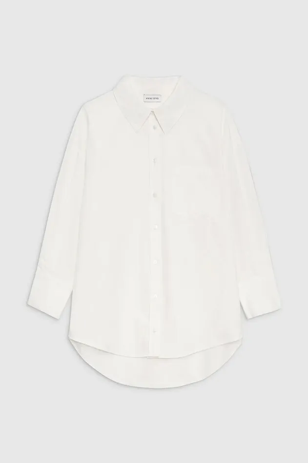 Shirts Women ANINE BING Mika Shirt In White ANINE BING