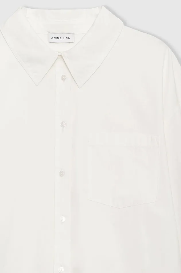 Shirts Women ANINE BING Mika Shirt In White ANINE BING