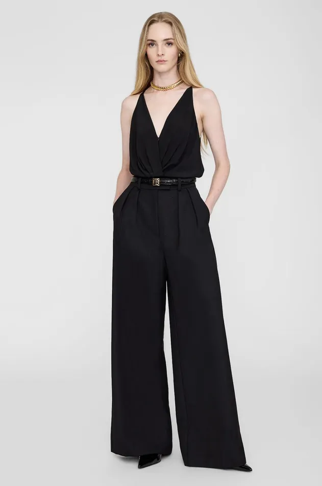Shirts Women ANINE BING Shiloh Bodysuit 8211 Black
