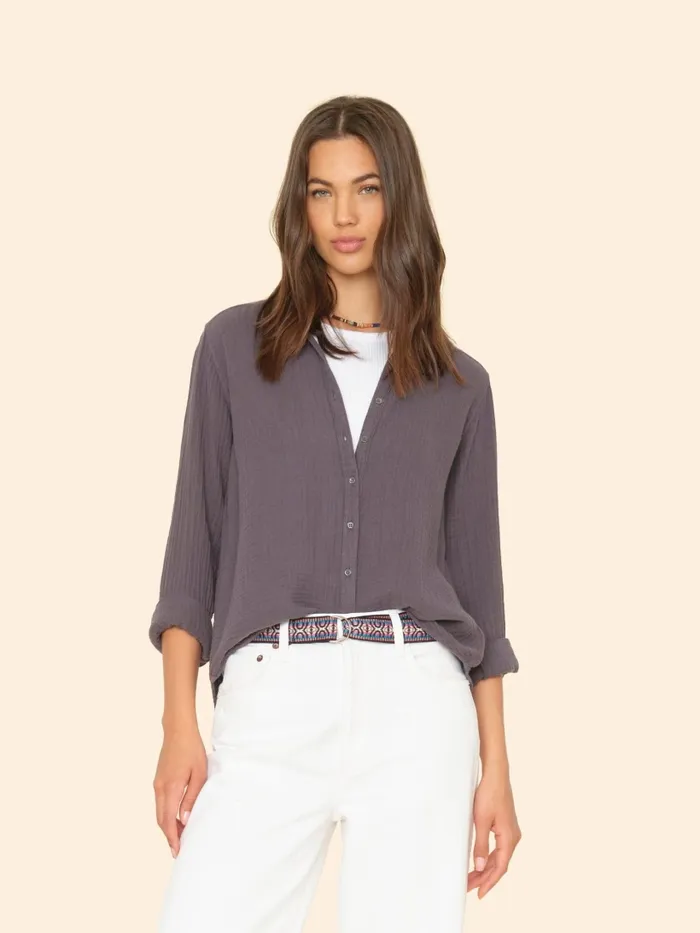 Shirts XRENA Women Charcoal Scout Shirt
