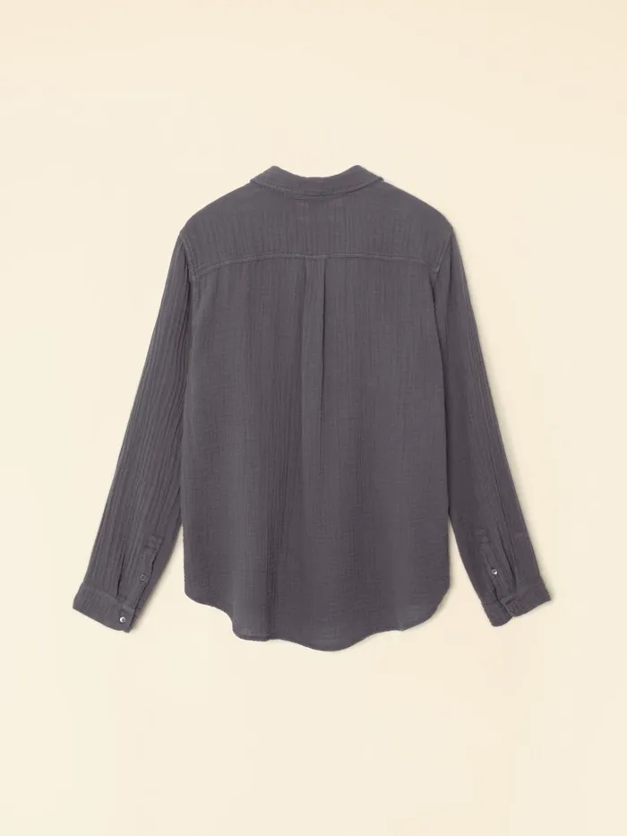 Shirts XRENA Women Charcoal Scout Shirt Shirts XRENA Women Charcoal Scout Shirt