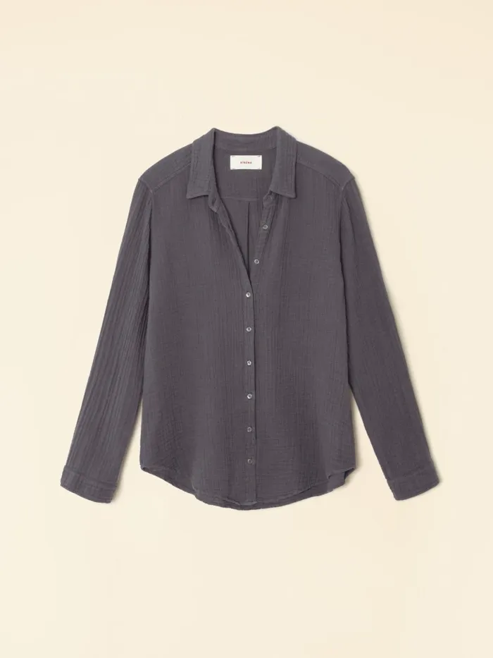 Shirts XRENA Women Charcoal Scout Shirt Shirts XRENA Women Charcoal Scout Shirt