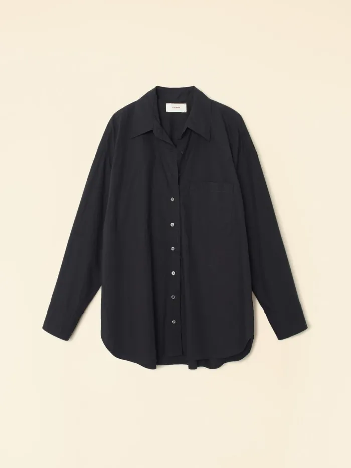 Shirts XRENA Women Jet Black Sydney Crisp Shirt