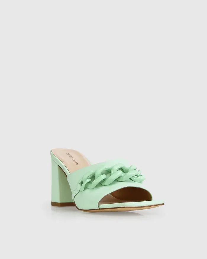 Shoes Belle and Bloom Women Walking With You Mule 8211 Mint