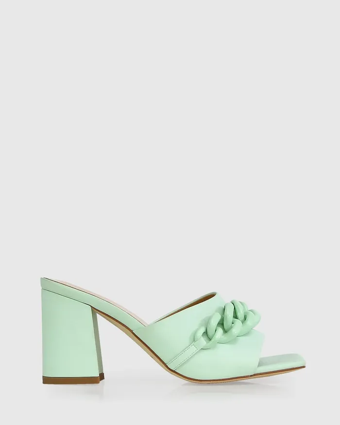 Shoes Belle and Bloom Women Walking With You Mule 8211 Mint