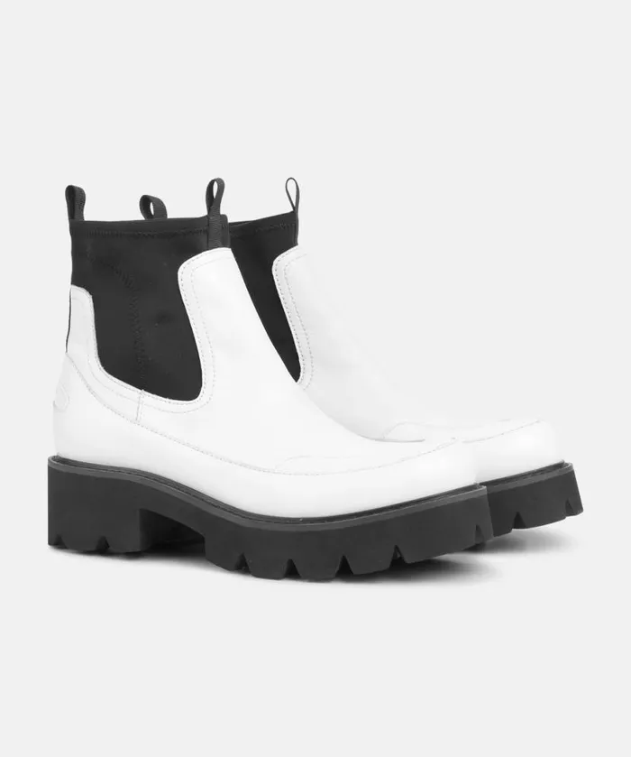 Shoes Ilse Jacobsen Boots Ankle Boots 8211 White Sugar