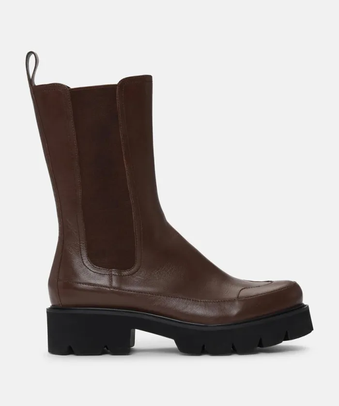 Shoes Ilse Jacobsen Boots Calf Length Boots 8211 Dark Cognac Shoes Ilse Jacobsen Boots Calf Length Boots 8211 Dark Cognac