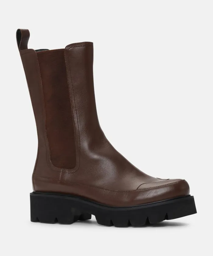 Shoes Ilse Jacobsen Boots Calf Length Boots 8211 Dark Cognac Shoes Ilse Jacobsen Boots Calf Length Boots 8211 Dark Cognac