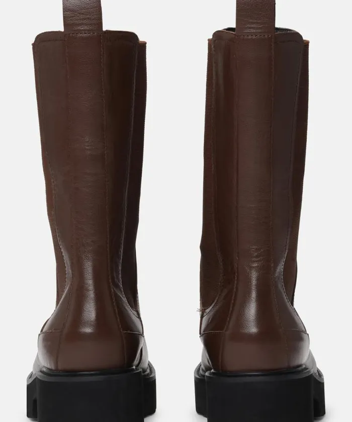 Shoes Ilse Jacobsen Boots Calf Length Boots 8211 Dark Cognac Shoes Ilse Jacobsen Boots Calf Length Boots 8211 Dark Cognac