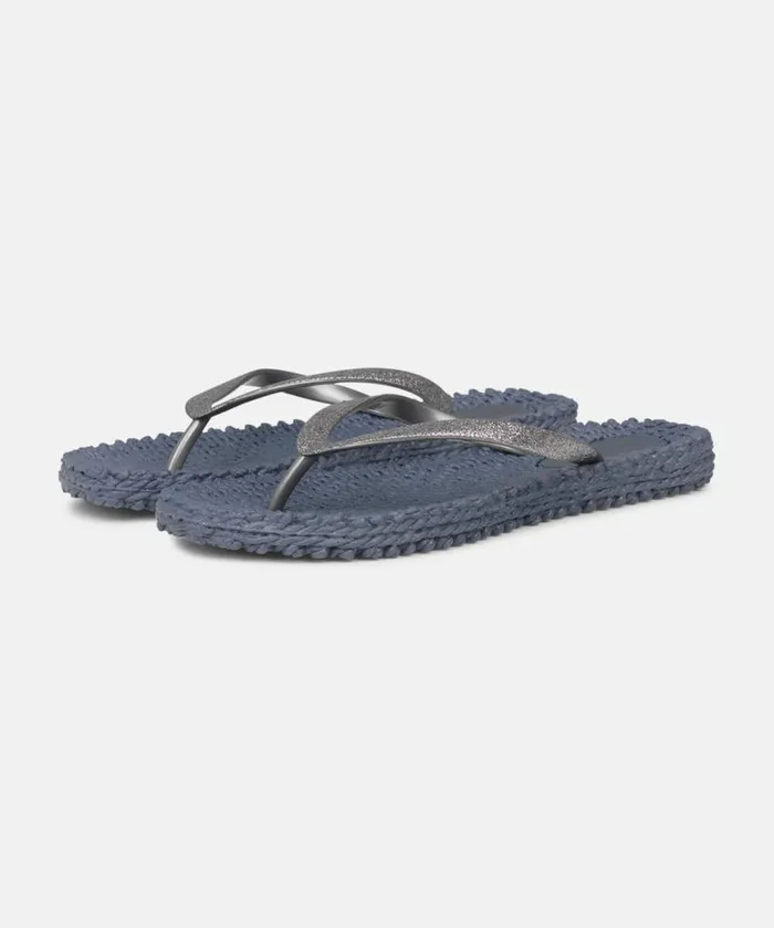 Shoes Ilse Jacobsen Flip Flops Flip Flop With Glitter 8211 Grey