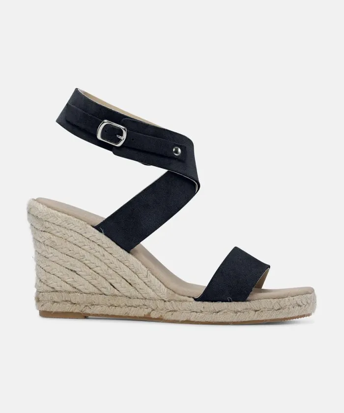 Shoes Ilse Jacobsen Sandals High Heel Espadrilles 8211 Black Shoes Ilse Jacobsen Sandals High Heel Espadrilles 8211 Black