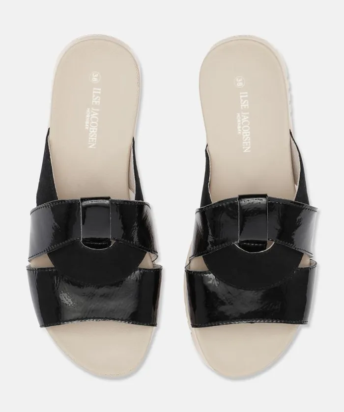 Shoes Ilse Jacobsen Sandals Sandals 8211 Black Shoes Ilse Jacobsen Sandals Sandals 8211 Black