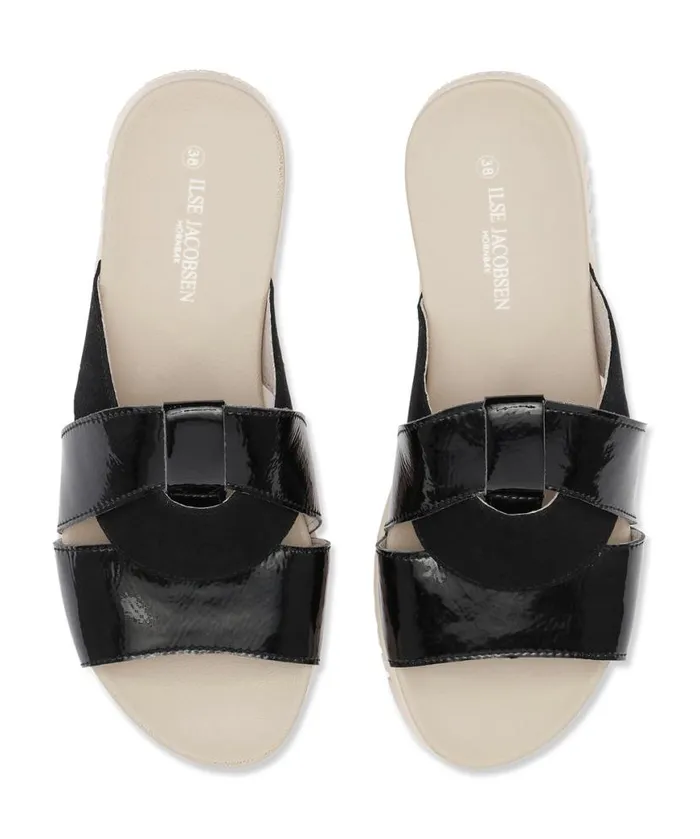 Shoes Ilse Jacobsen Sandals Sandals 8211 Black Shoes Ilse Jacobsen Sandals Sandals 8211 Black