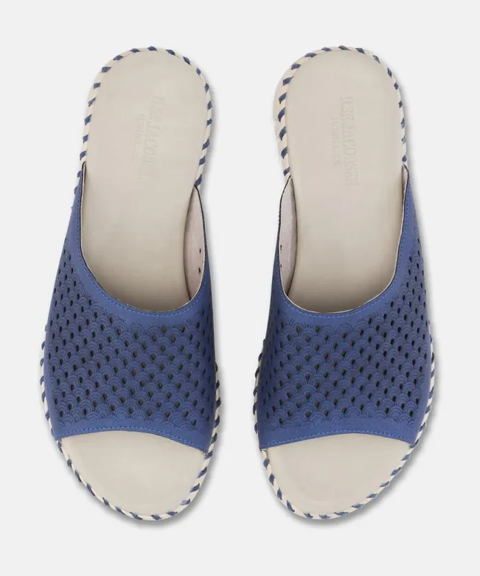 Shoes Ilse Jacobsen Sandals Sandals 8211 Blue Web Shoes Ilse Jacobsen Sandals Sandals 8211 Blue Web