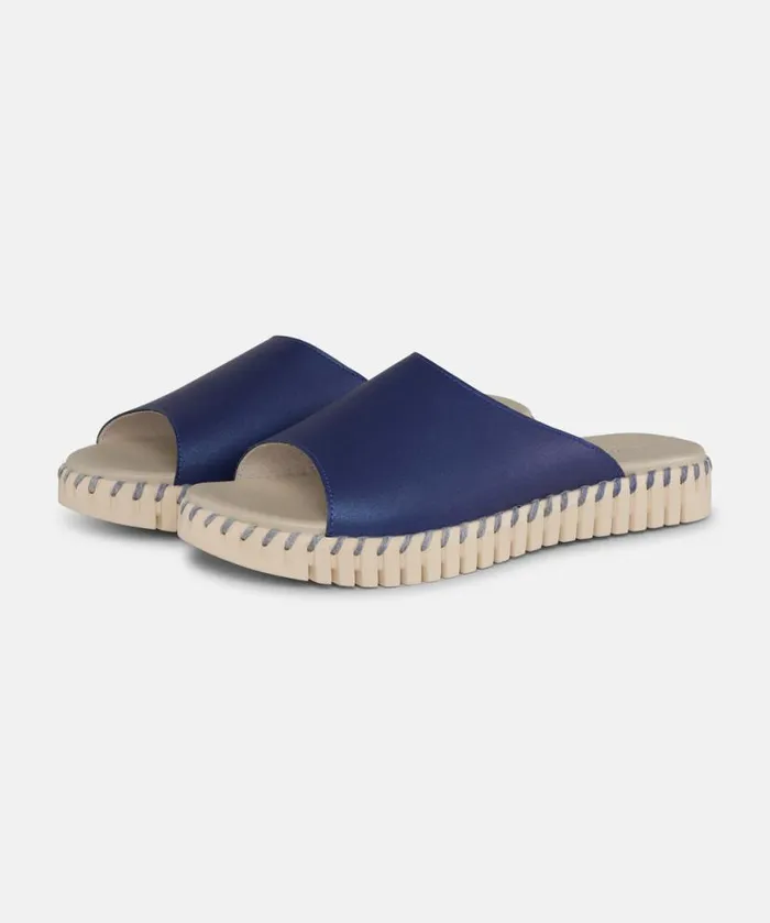 Shoes Ilse Jacobsen Sandals Sandals 8211 Blue Web Shoes Ilse Jacobsen Sandals Sandals 8211 Blue Web