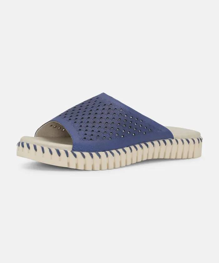 Shoes Ilse Jacobsen Sandals Sandals 8211 Blue Web Shoes Ilse Jacobsen Sandals Sandals 8211 Blue Web