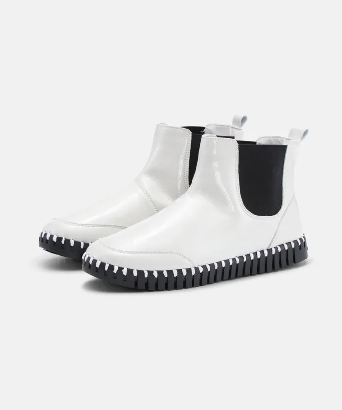 Shoes Ilse Jacobsen Tulip Boots Ankel Boot Gloss 8211 Kit Black