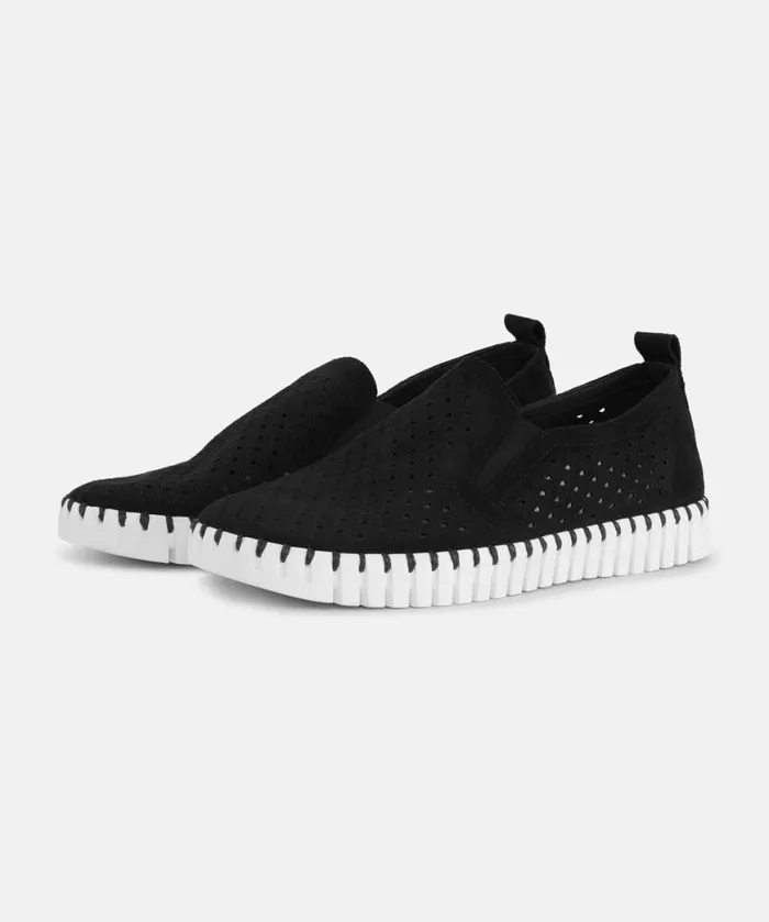 Shoes Ilse Jacobsen Tulip Flats Flats 8211 Black Shoes Ilse Jacobsen Tulip Flats Flats 8211 Black