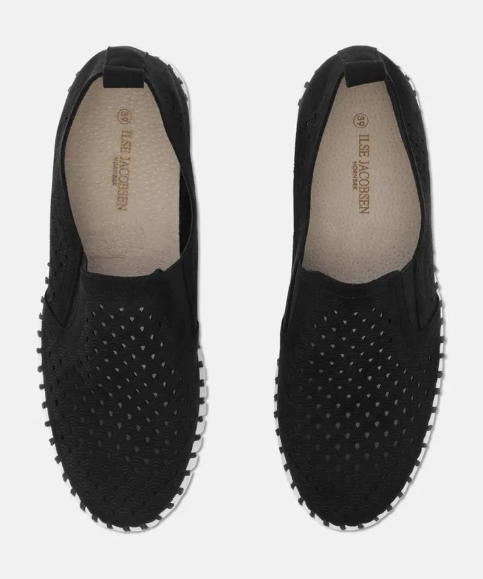 Shoes Ilse Jacobsen Tulip Flats Flats 8211 Black Shoes Ilse Jacobsen Tulip Flats Flats 8211 Black