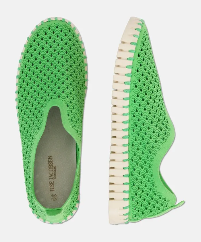 Shoes Ilse Jacobsen Tulip Flats Flats 8211 Bright Green Shoes Ilse Jacobsen Tulip Flats Flats 8211 Bright Green