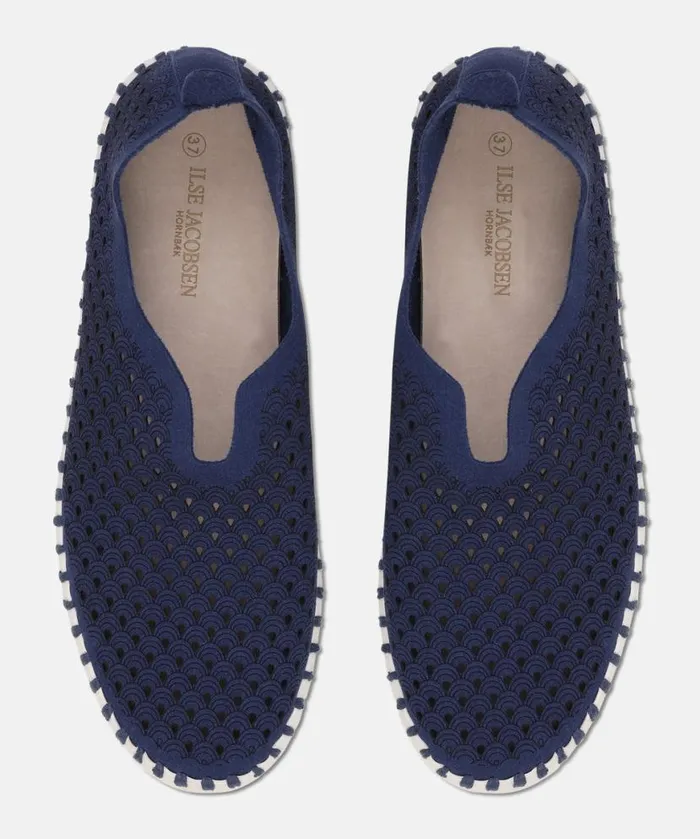 Shoes Ilse Jacobsen Tulip Flats Flats 8211 Dark Indigo Shoes Ilse Jacobsen Tulip Flats Flats 8211 Dark Indigo