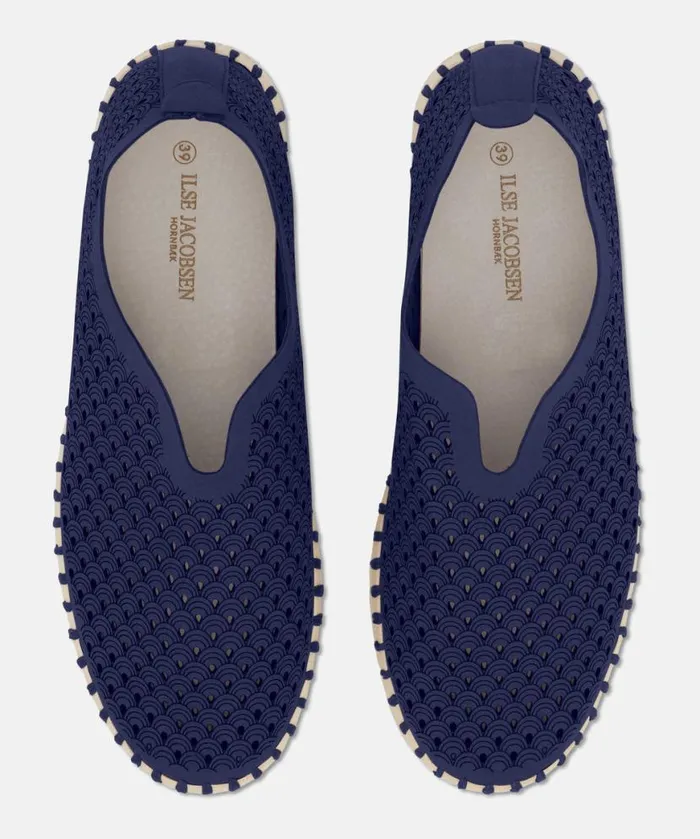 Shoes Ilse Jacobsen Tulip Flats Flats 8211 Dark Indigo Shoes Ilse Jacobsen Tulip Flats Flats 8211 Dark Indigo