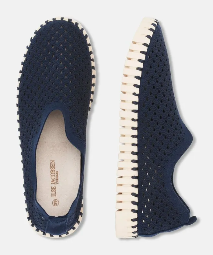 Shoes Ilse Jacobsen Tulip Flats Flats 8211 Dark Indigo Shoes Ilse Jacobsen Tulip Flats Flats 8211 Dark Indigo