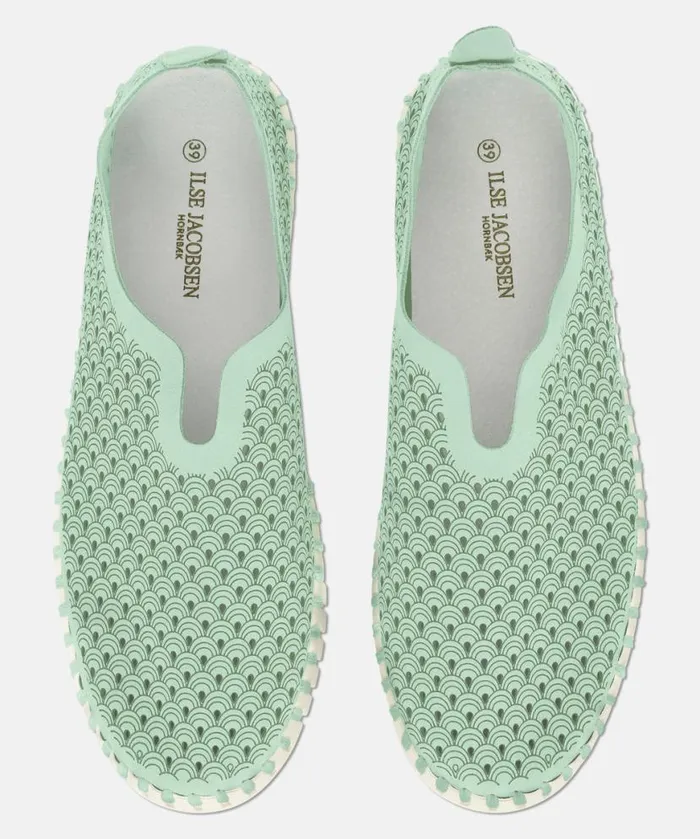 Shoes Ilse Jacobsen Tulip Flats Flats 8211 Laurel Green Shoes Ilse Jacobsen Tulip Flats Flats 8211 Laurel Green