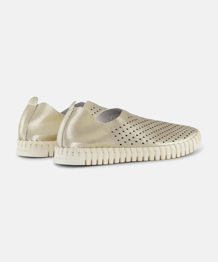 Shoes Ilse Jacobsen Tulip Flats Flats 8211 Platin Shoes Ilse Jacobsen Tulip Flats Flats 8211 Platin