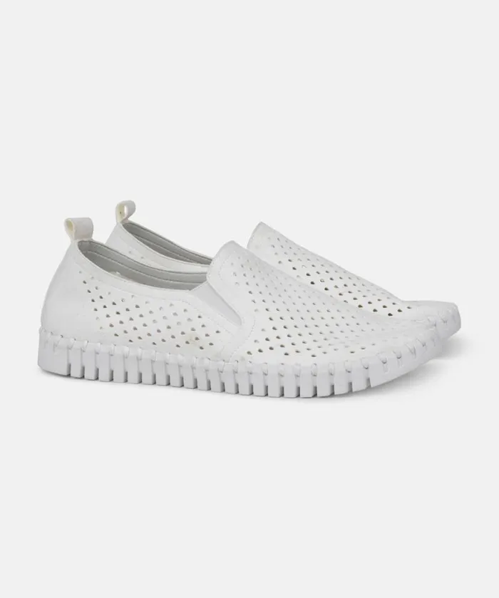 Shoes Ilse Jacobsen Tulip Flats Flats For Men 8211 White