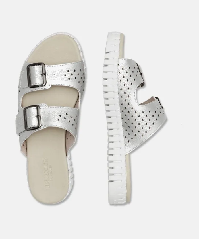 Shoes Ilse Jacobsen Tulip Flats Sandals 8211 Silver Shoes Ilse Jacobsen Tulip Flats Sandals 8211 Silver