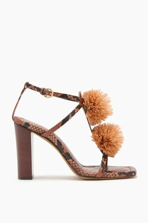 Shoes Women Ulla Johnson Isolde High Heel Sierra Python