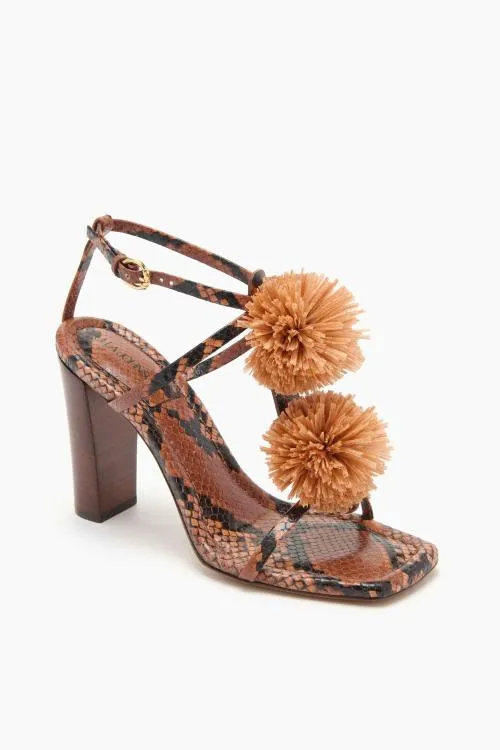 Shoes Women Ulla Johnson Isolde High Heel Sierra Python Shoes Women Ulla Johnson Isolde High Heel Sierra Python