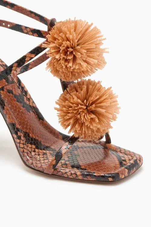 Shoes Women Ulla Johnson Isolde High Heel Sierra Python Shoes Women Ulla Johnson Isolde High Heel Sierra Python