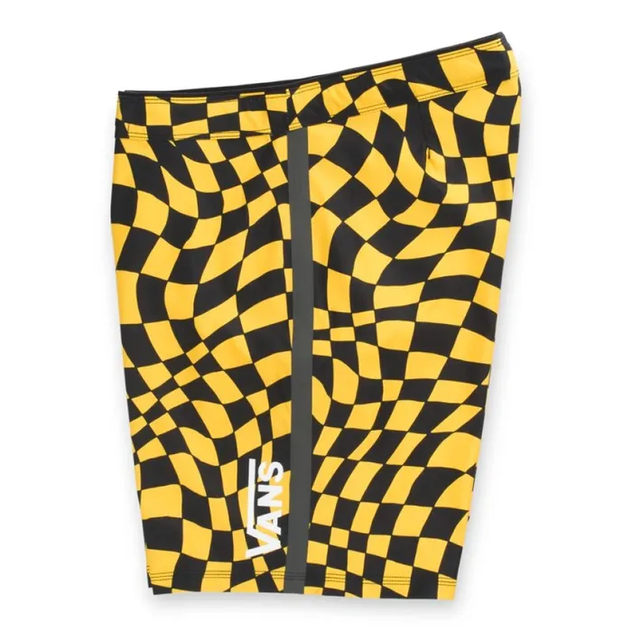 Shorts and Boardshorts Vans Men Surf Trunk 198243 25 Lemon Chrome Warp Check Shorts and Boardshorts Vans Men Surf Trunk 198243 25 Lemon Chrome Warp Check