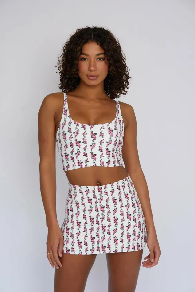 Skatie Active Tops Paige Crop Oxford 8211 Women