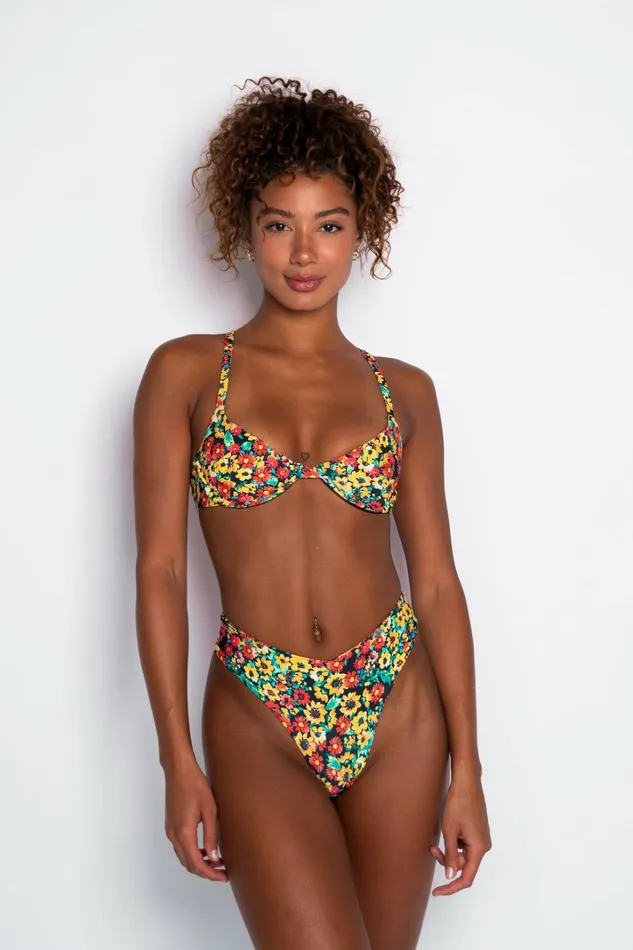 Skatie Bottoms Iggy Bikini Bottom Wildflower 8211 Women