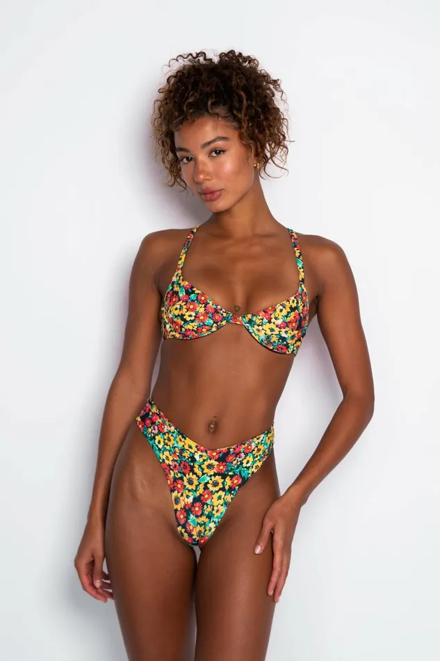 Skatie Bottoms Iggy Bikini Bottom Wildflower 8211 Women