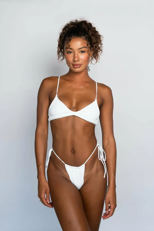 Skatie Bottoms Kristen Bikini Bottom White 8211 Women