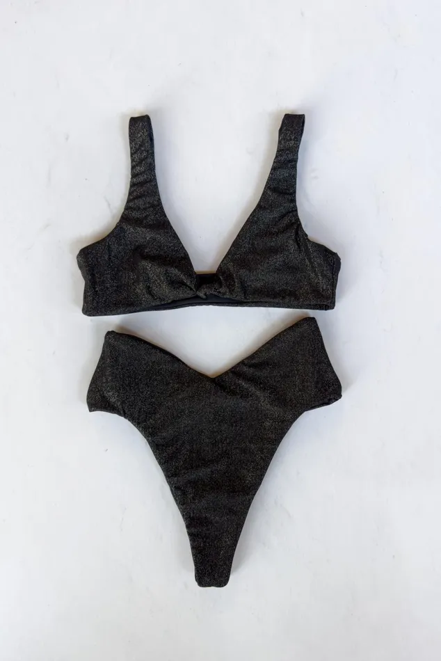 Skatie Bottoms Melly Bikini Bottom Black Sparkle 8211 Women