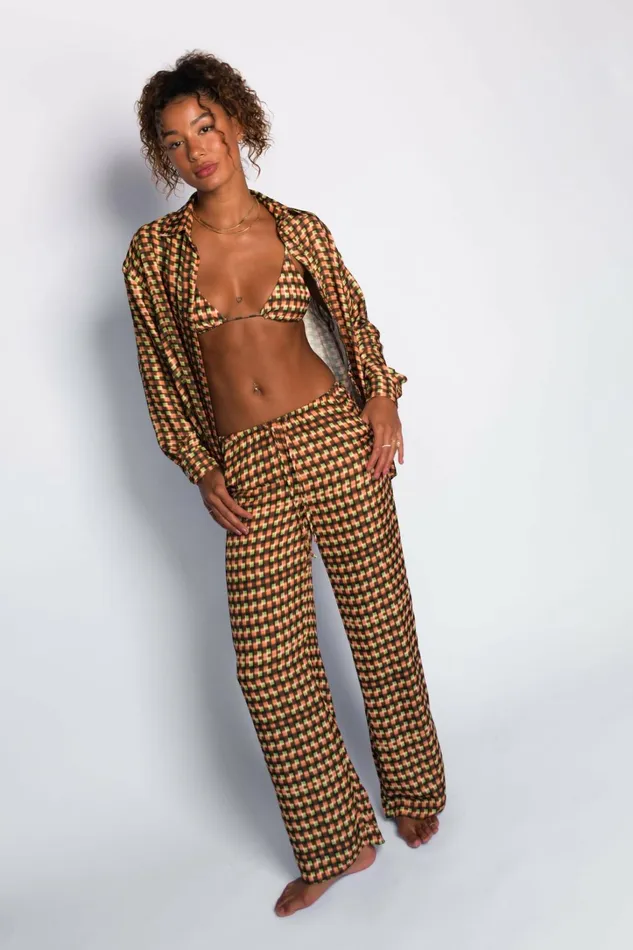 Skatie CoverUps Ava Pants Satin 8211 Mirage Ava Pants Satin 8211 Mirage 8211 Women Skatie CoverUps Ava Pants Satin 8211 Mirage Ava Pants Satin 8211 Mirage 8211 Women