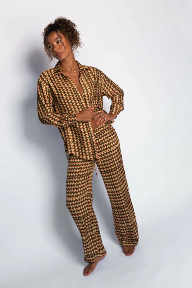 Skatie CoverUps Ava Pants Satin 8211 Mirage Ava Pants Satin 8211 Mirage 8211 Women