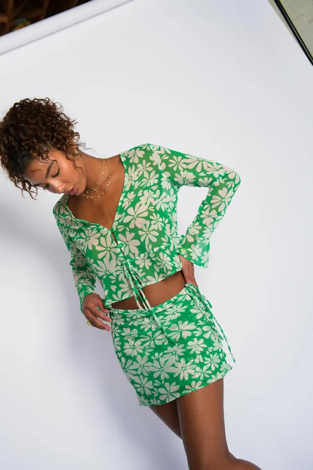 Skatie CoverUps Colette Top Chiffon Georgia 8211 Women