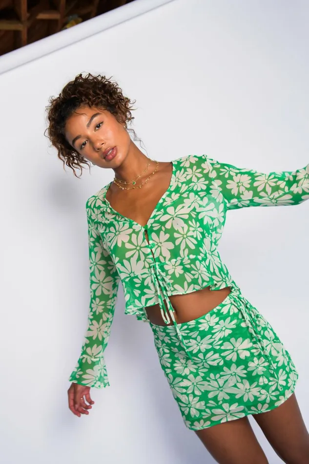 Skatie CoverUps Colette Top Chiffon Georgia 8211 Women