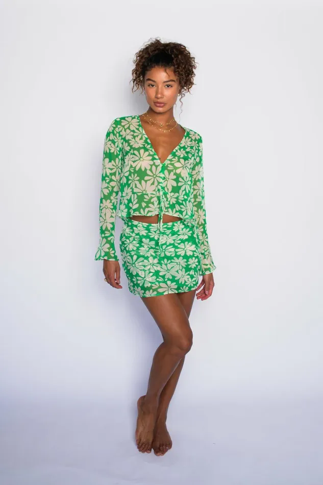 Skatie CoverUps Colette Top Chiffon Georgia 8211 Women