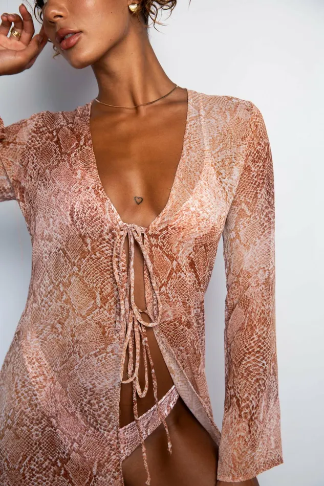 Skatie CoverUps Mindy Coverup Chiffon Eden 8211 Women