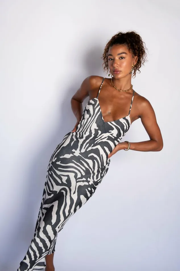Skatie Dresses Sandy Midi Dress Satin Georgia 8211 Women