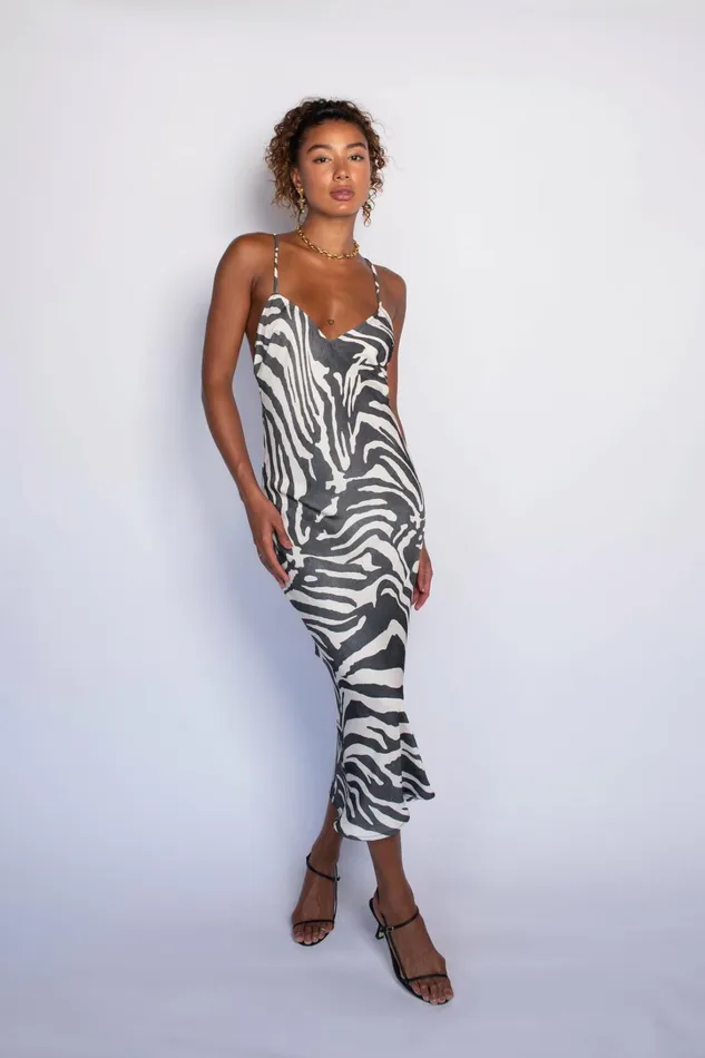 Skatie Dresses Sandy Midi Dress Satin Georgia 8211 Women