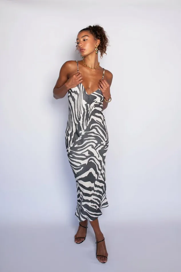 Skatie Dresses Sandy Midi Dress Satin Georgia 8211 Women